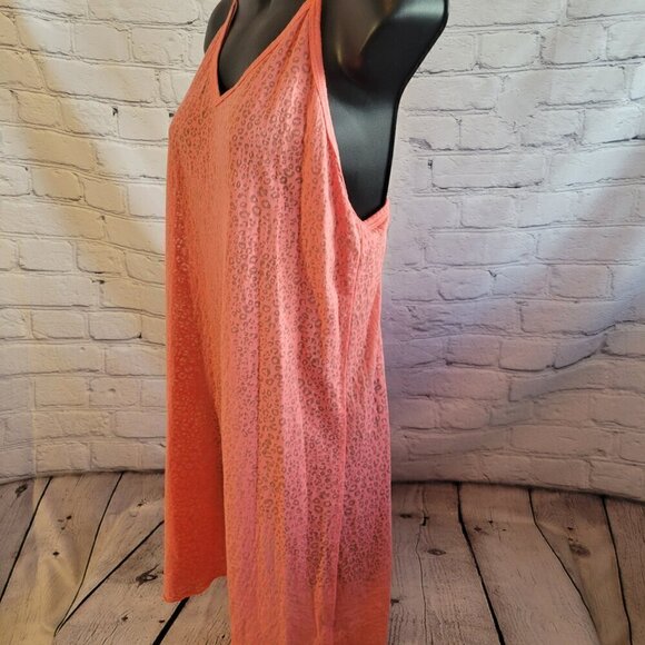 Juniors' Animal Print Cover-Up Dress - Picture 3 of 5